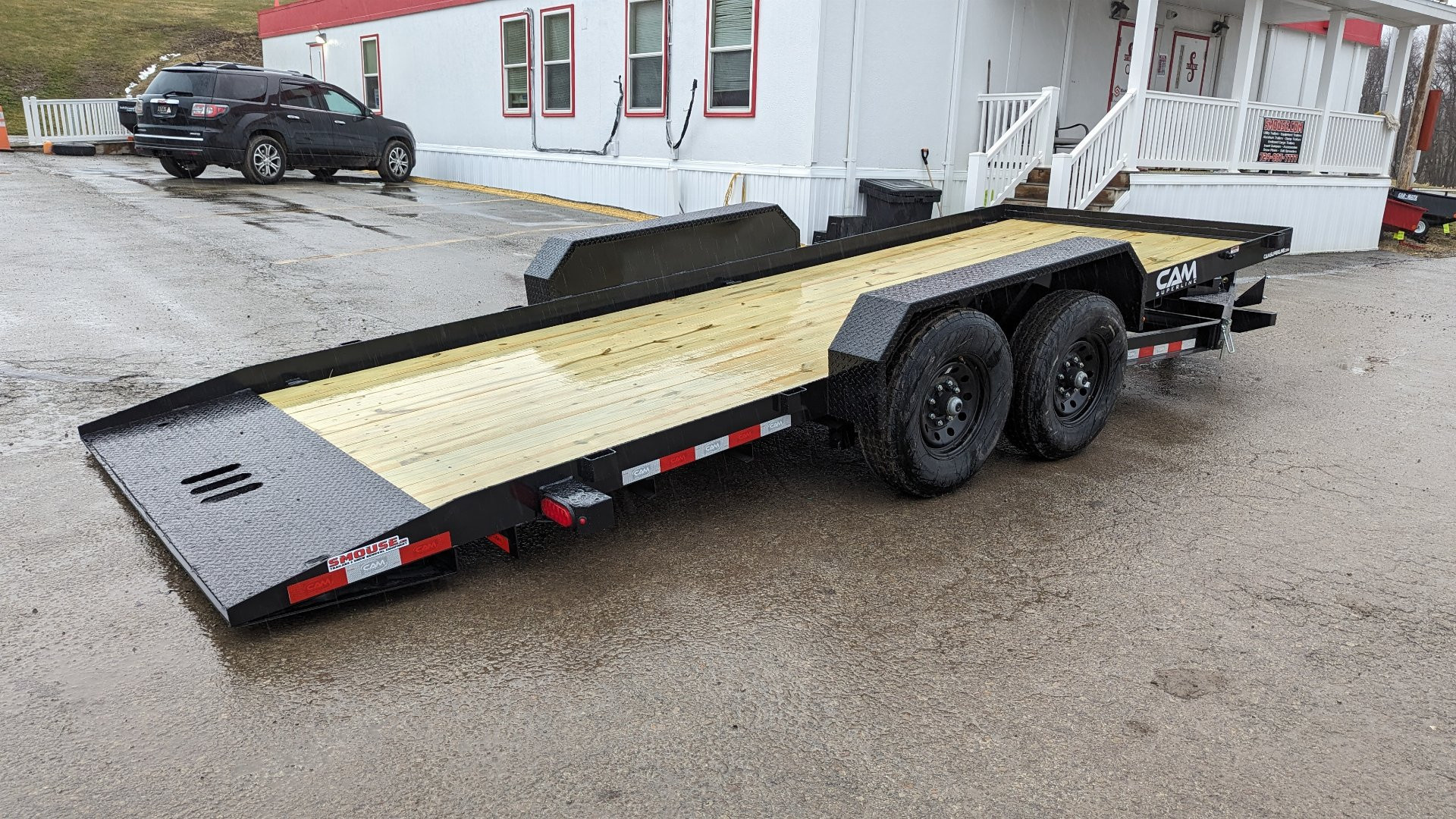 New 2024 CAM Superline 20' Lo Pro Full Tilt Trailer (PRICE DROP!!)