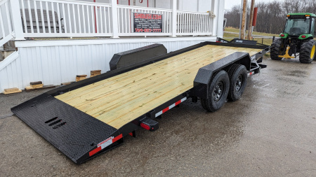 New 2024 CAM Superline 20' Lo Pro Full Tilt Trailer
