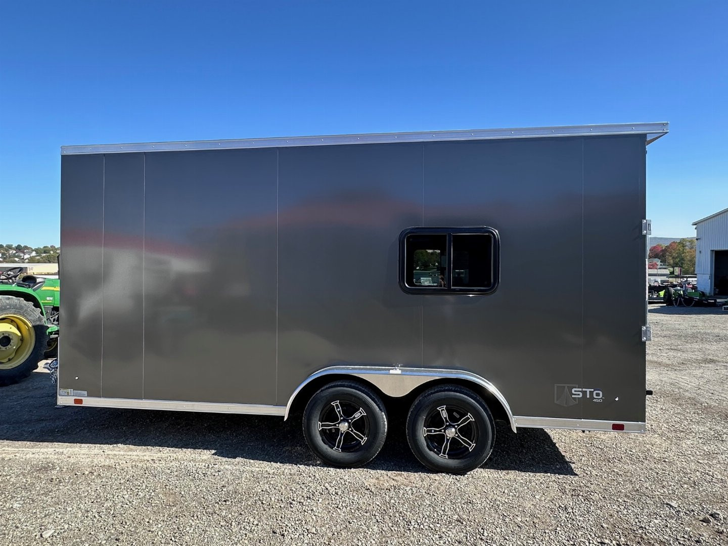 New 2025 ATC 7.5 x 16 "Sto 450 LifeTrac" Aluminum Cargo Trailer
