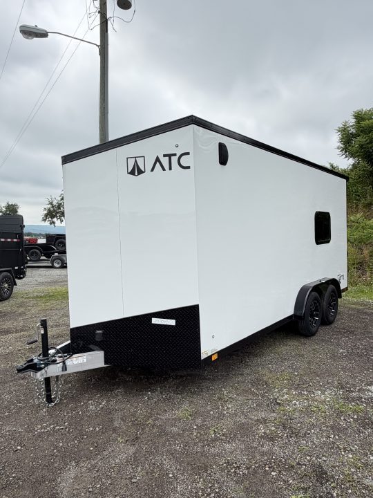New 2026 ATC 7.5 x 16 "Sto 450 LifeTrac" Aluminum Cargo Trailer