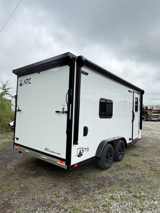 New 2026 ATC 7.5 x 16 "Sto 450 LifeTrac" Aluminum Cargo Trailer