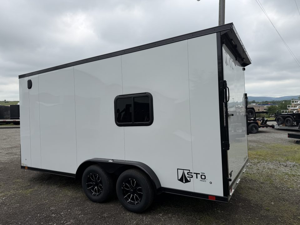 New 2026 ATC 7.5 x 16 "Sto 450 LifeTrac" Aluminum Cargo Trailer