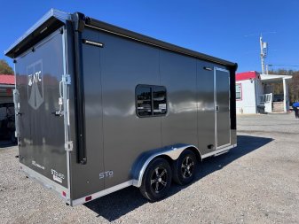 New 2025 ATC 7.5 x 16 "Sto 450 LifeTrac" Aluminum Cargo Trailer