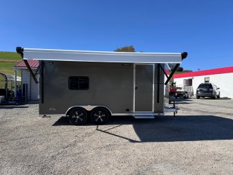 New 2025 ATC 7.5 x 16 "Sto 450 LifeTrac" Aluminum Cargo Trailer