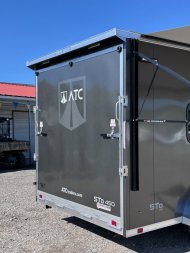 New 2025 ATC 7.5 x 16 "Sto 450 LifeTrac" Aluminum Cargo Trailer