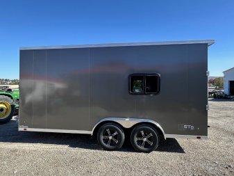 New 2025 ATC 7.5 x 16 "Sto 450 LifeTrac" Aluminum Cargo Trailer