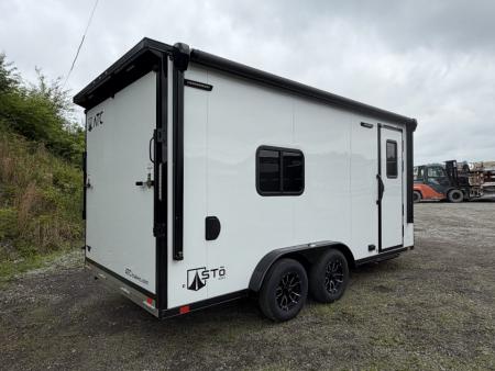 New 2026 ATC 7.5 x 16 "Sto 450 LifeTrac" Aluminum Cargo Trailer