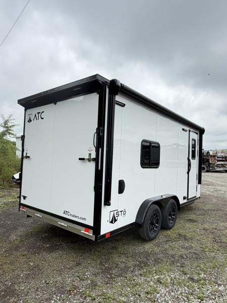 New 2026 ATC 7.5 x 16 "Sto 450 LifeTrac" Aluminum Cargo Trailer