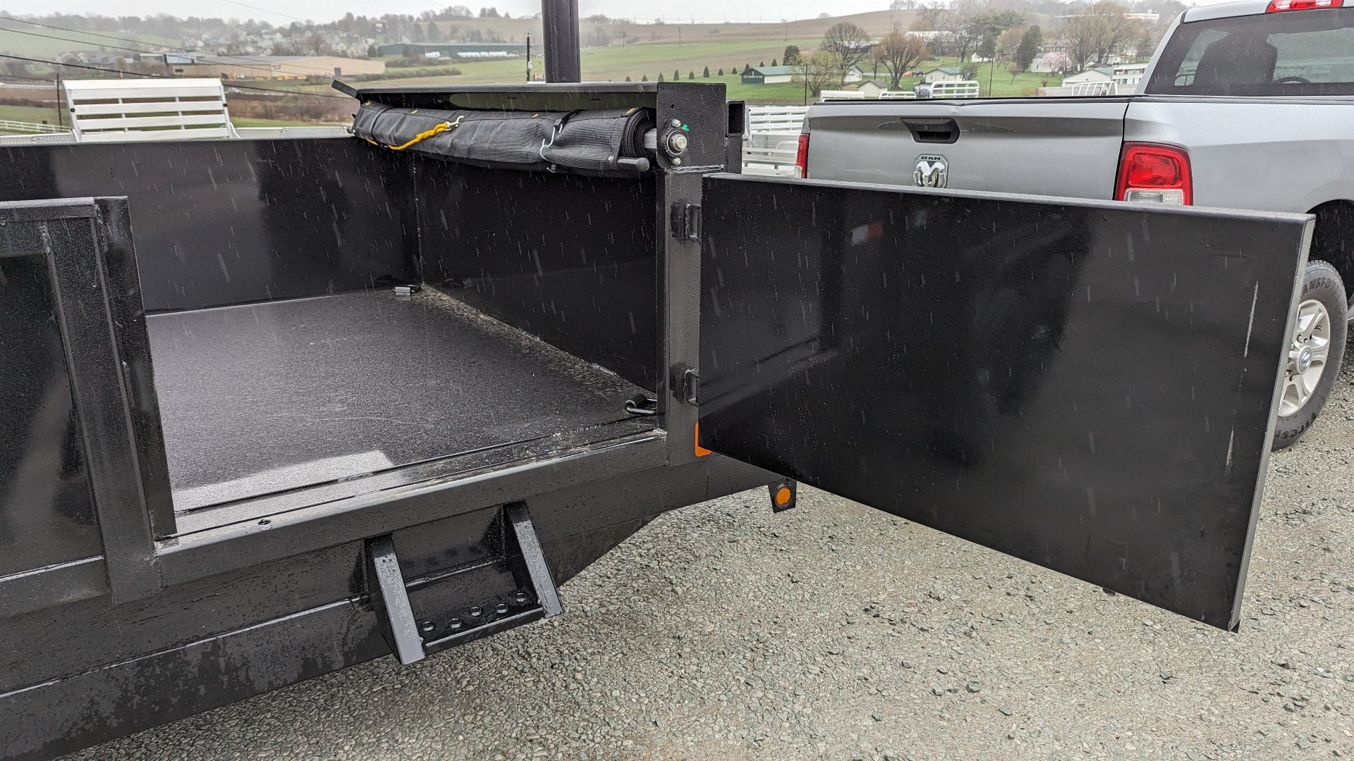 New 2024 Homesteader 6'8" x 16 HD Lo Pro Equipment Dump (7 GAUGE FLOOR!!!) LEFTOVER PRICING!!! (PRICE DROP!!)