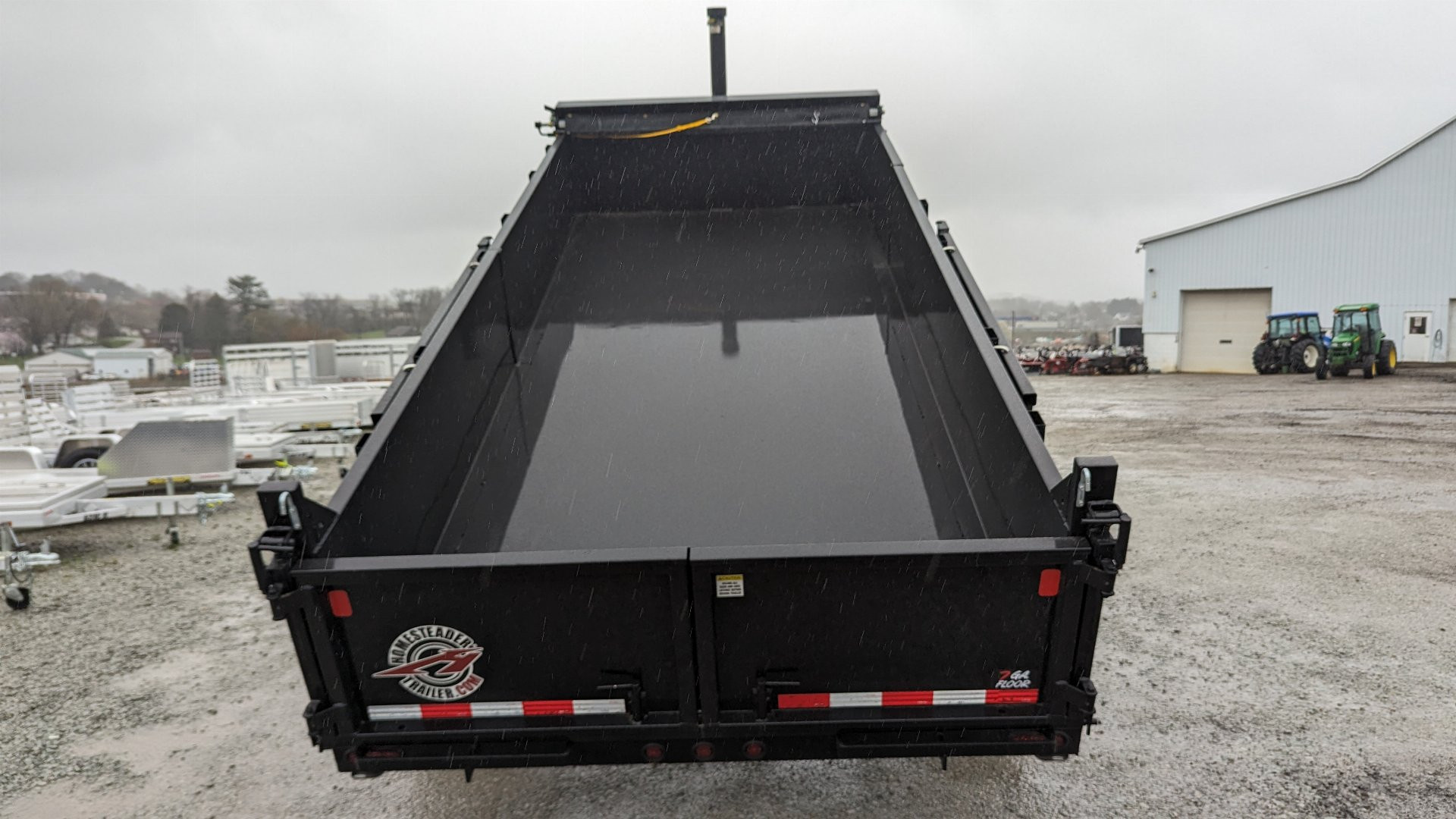 New 2024 Homesteader 6'8" x 16 HD Lo Pro Equipment Dump (7 GAUGE FLOOR!!!) LEFTOVER PRICING!!! (PRICE DROP!!)