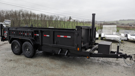 New 2024 Homesteader 6'8" x 16 HD Lo Pro Equipment Dump (7 GAUGE FLOOR!!!) LEFTOVER PRICING!!! (PRICE DROP!!)