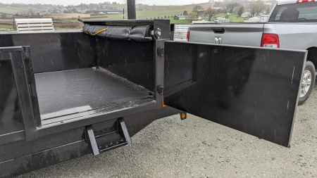 New 2024 Homesteader 6'8" x 16 HD Lo Pro Equipment Dump (7 GAUGE FLOOR!!!) LEFTOVER PRICING!!! (PRICE DROP!!)