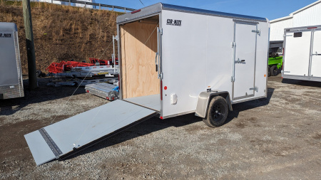 New NEW 2024 Car Mate 6x12 Custom Cargo Trailer w/ Ramp Door (BRAKES!) (PRICE DROP!!)