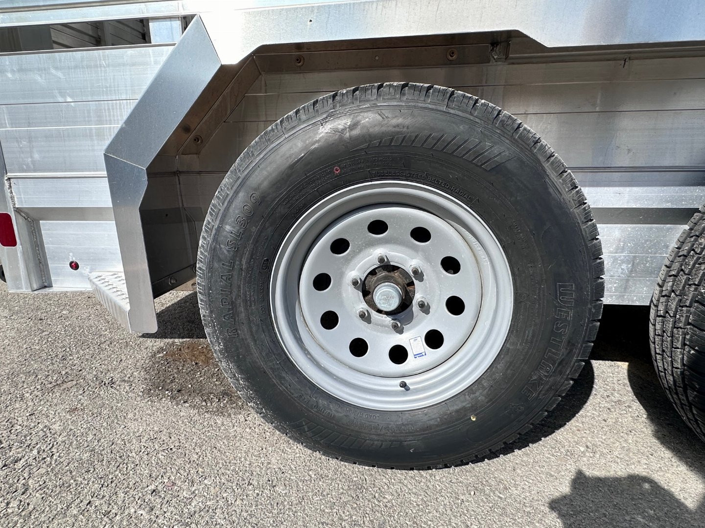 New 2023 EBY Maverick LS 13' Aluminum Stock Trailer for Small Animals