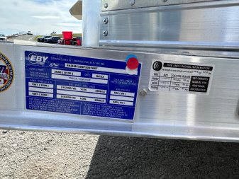 New 2023 EBY Maverick LS 13' Aluminum Stock Trailer for Small Animals
