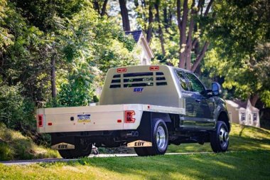 New NEW EBY "BIG COUNTRY" 9' x 84 1/8" ALUMINUM FLAT BED