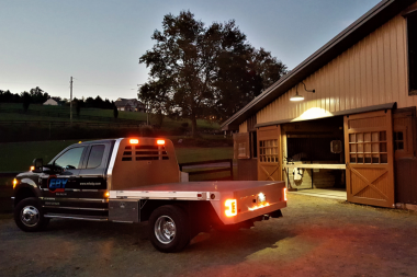 New EBY "BIG COUNTRY" 9' long x 97 1/4" wide ALUMINUM FLAT BED