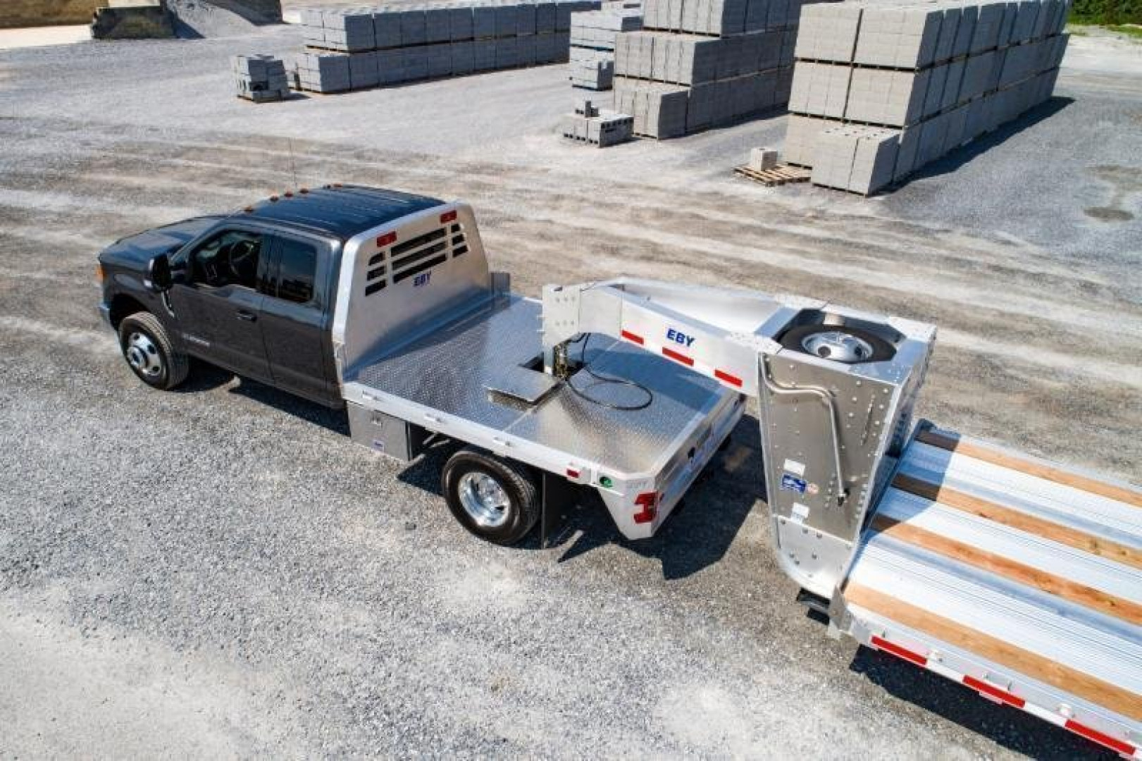 New EBY "BIG COUNTRY" 8.6" x 84 1/8" ALUMINUM FLAT BED