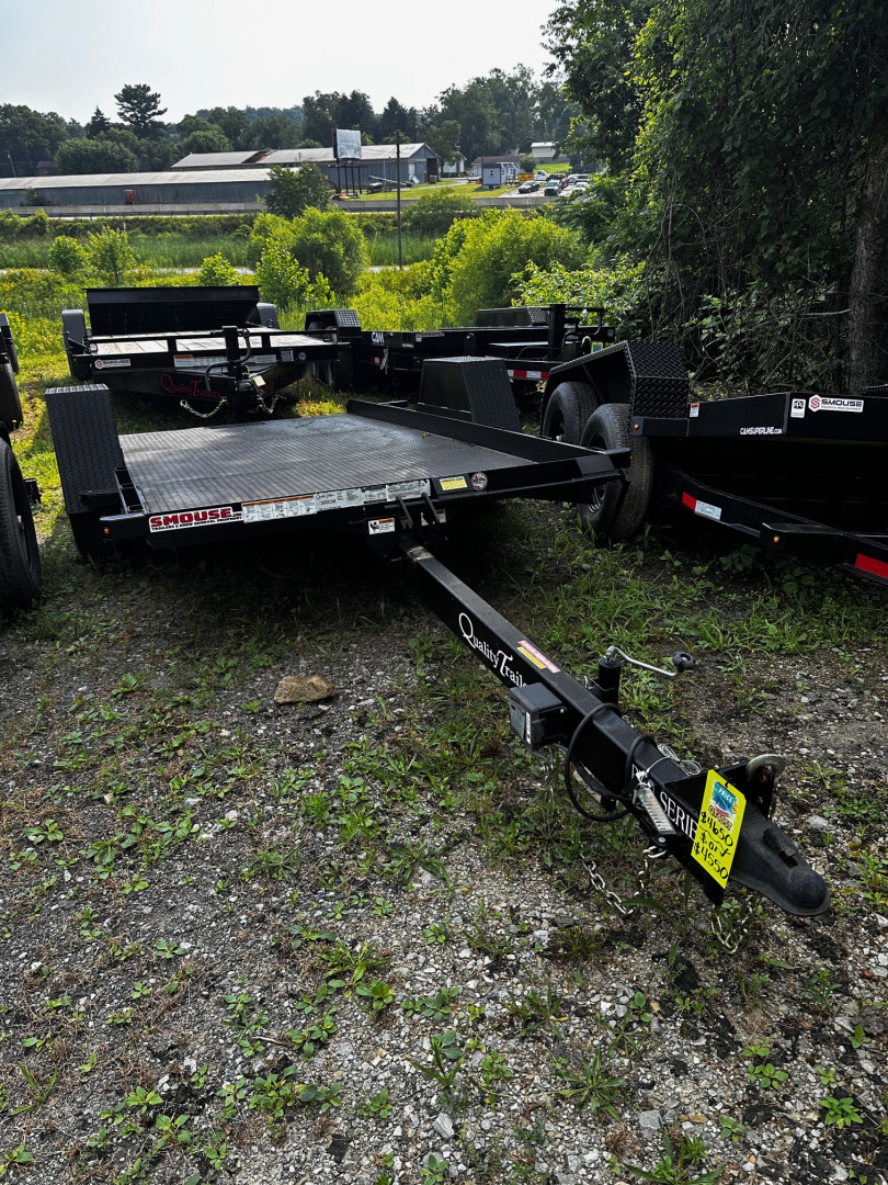 New NEW 2023 Quality 6x12 PRO Diamond Deck Single Axle Tilt Trailer