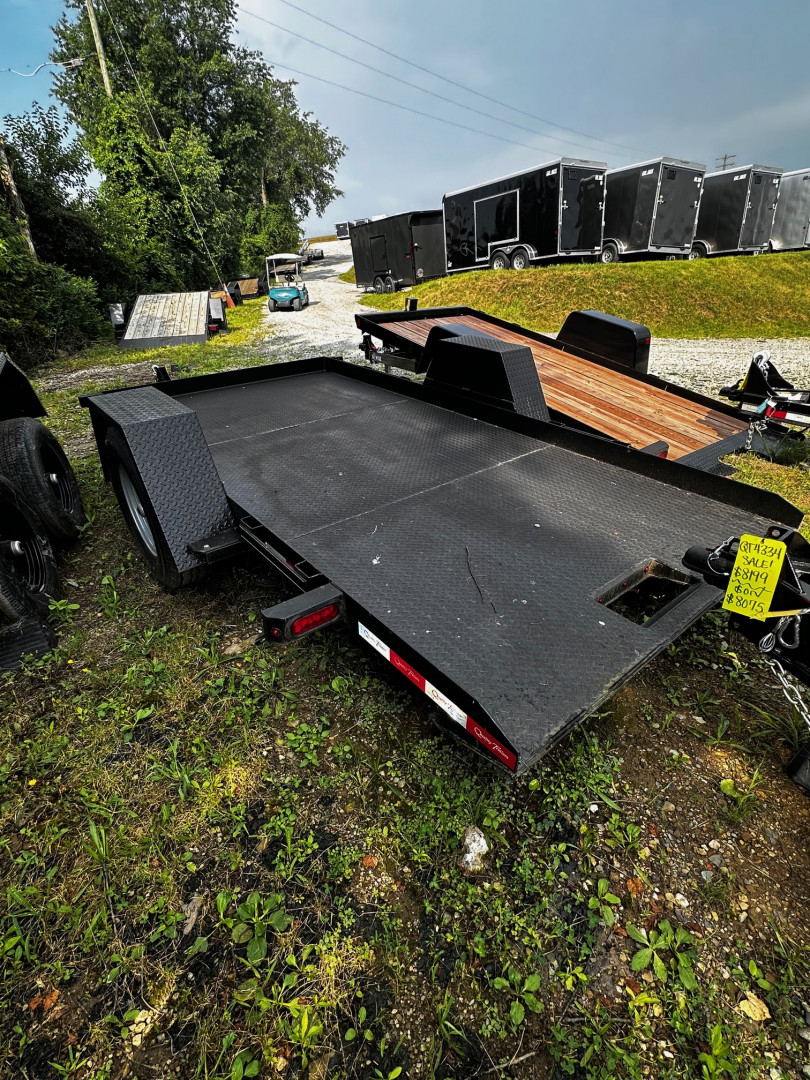 New NEW 2023 Quality 6x12 PRO Diamond Deck Single Axle Tilt Trailer