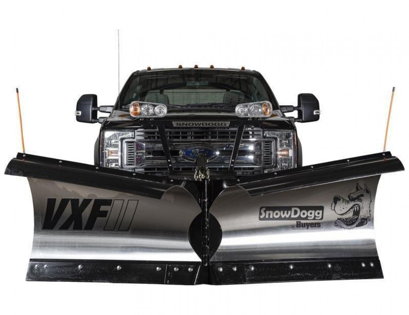 New SNOWDOGG (VXF95II) 9.5' Extreme Duty Stainless Steel V PLOW