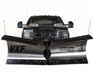 New SNOWDOGG (VXF95II) 9.5' Extreme Duty Stainless Steel V PLOW
