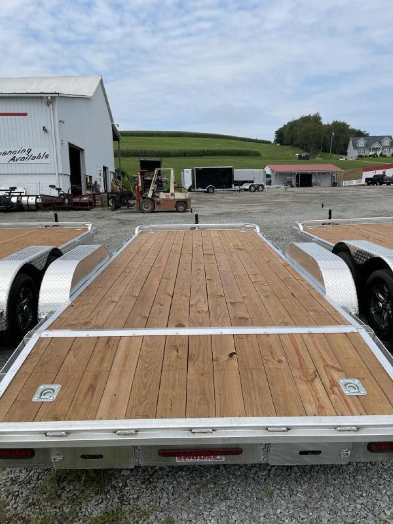 New 2024 Legend 18' HD Aluminum Open Car Hauler w/ Underbody Ramps (PRICE DROP!!!)