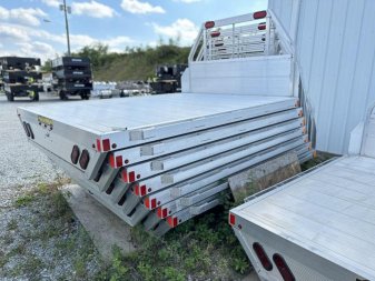 New 2024 ALUMA 9' Heavy Duty Aluminum Dual Wheel Truck Bed