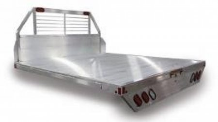 New 2024 ALUMA 9' Heavy Duty Aluminum Dual Wheel Truck Bed