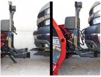 New HINIKER 7.5' Mid Size HDPE Poly Full Trip Snow Plow