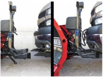 New HINIKER 7.5' Mid Size HDPE Poly Full Trip Snow Plow