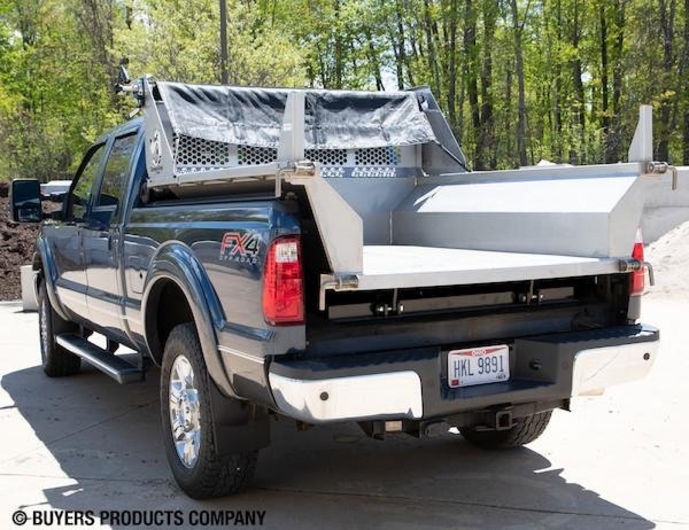 New DUMPERDOGG 8' Stainless Steel Dump Insert w/ Cab Protector