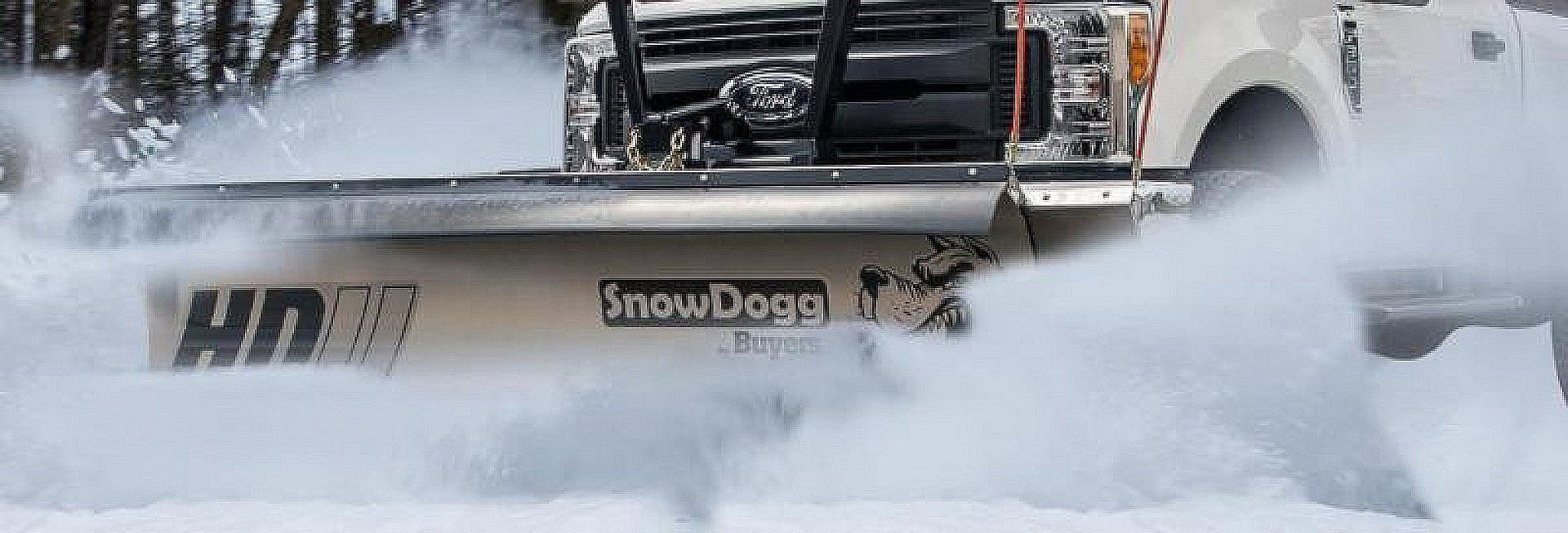 New SNOWDOGG (HD75II) 7.5' HD Gen 2 Stainless Steel Plow