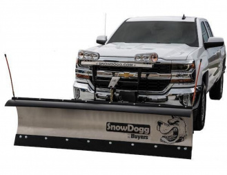 New SNOWDOGG (MD75II) 7.5' Gen 2 Medium Duty Stainless Steel Plow (LEFTOVER!!!)
