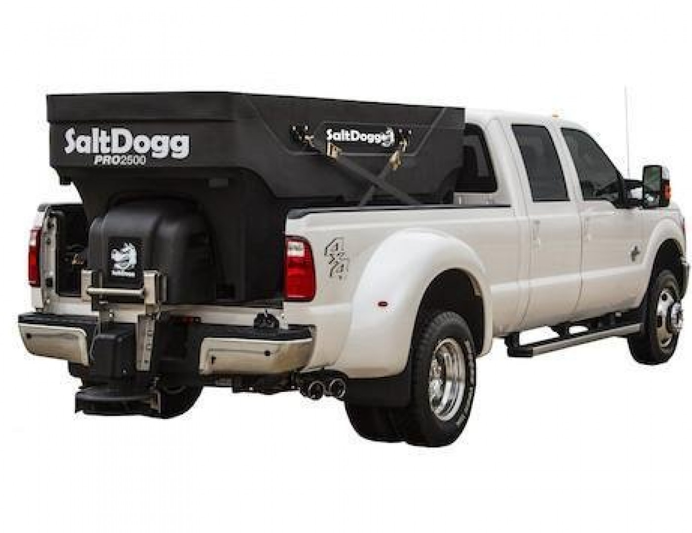 New SALTDOGG (PRO2000) 2.0 CU YD PRO POLY HOPPER SPREADER w/ AUGER
