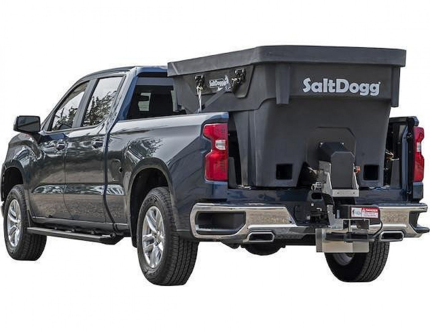 New SALTDOGG (SHPE1500)1.5 cu yd ELECTRIC POLY HOPPER SPREADER (1 LEFT IN STOCK!)