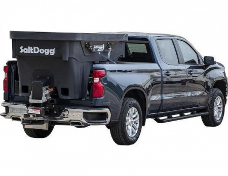 New SALTDOGG (SHPE1500)1.5 cu yd ELECTRIC POLY HOPPER SPREADER (1 LEFT IN STOCK!)
