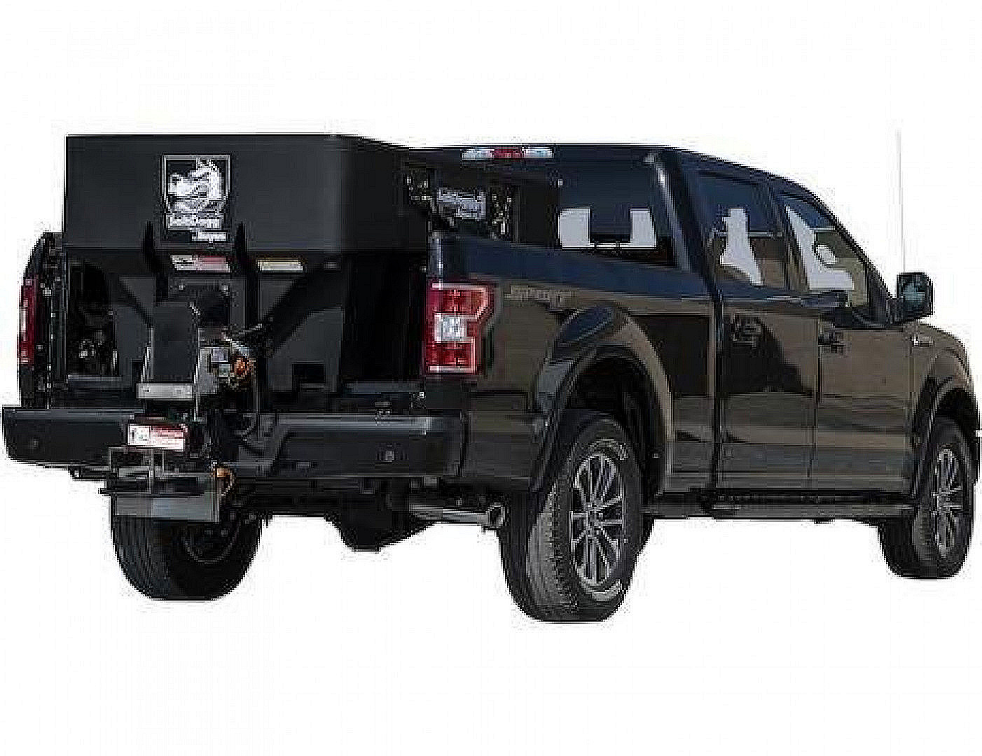 New SALTDOGG (SHPE1000) 1 cu yd POLY ELECTRIC HOPPER SALT SPREADER