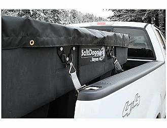 New SALTDOGG (SHPE1000) 1 cu yd POLY ELECTRIC HOPPER SALT SPREADER