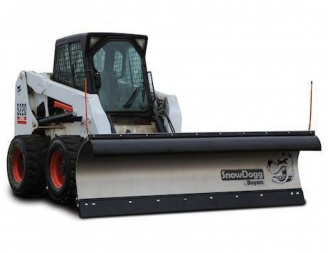 New SNOWDOGG (SKTE80II) 8' Trip Edge Gen 2 Stainless Steel Skid Steer Plow (LEFTOVER!!!)