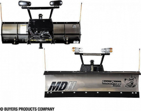 New SNOWDOGG (MD68II) 6'8" MD Gen 2 Stainless Steel Snow Plow (1 LEFT!!!)