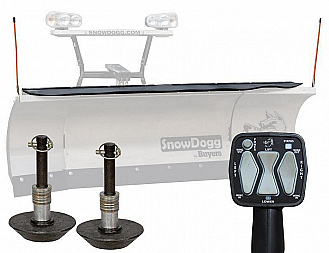 New SNOWDOGG (XP810II) 8'-10' Expandable Stainless Steel Plow