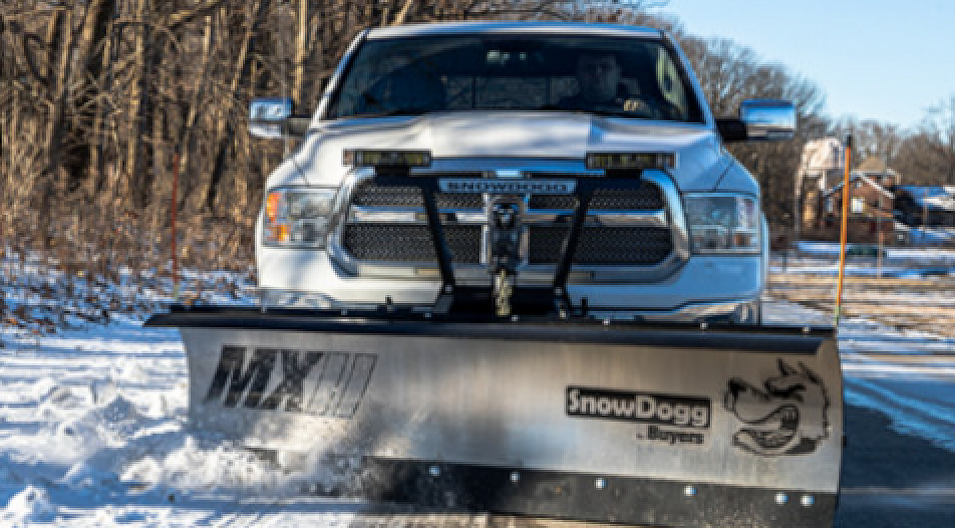 New SNOWDOGG (MX80II) 8' MD Gen 2 Stainless Steel Snow Plow (1 LEFT IN STOCK!!!)