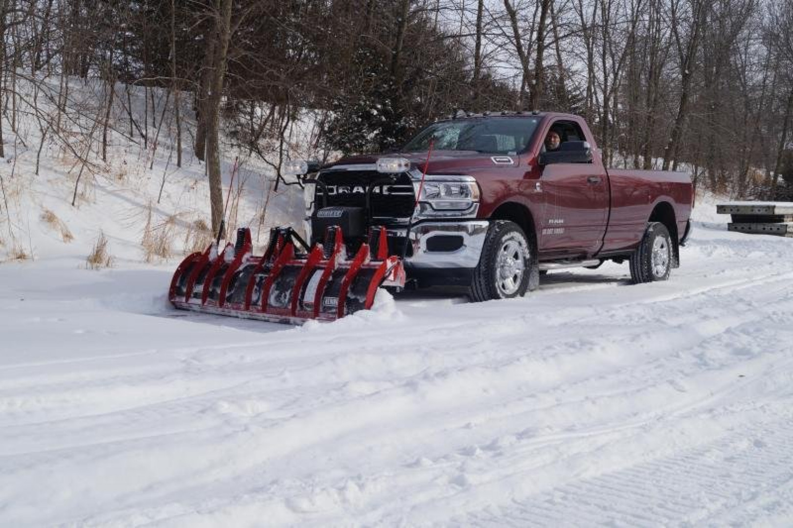 New Hiniker 9' Poly C-Plow w/ Trip Edge