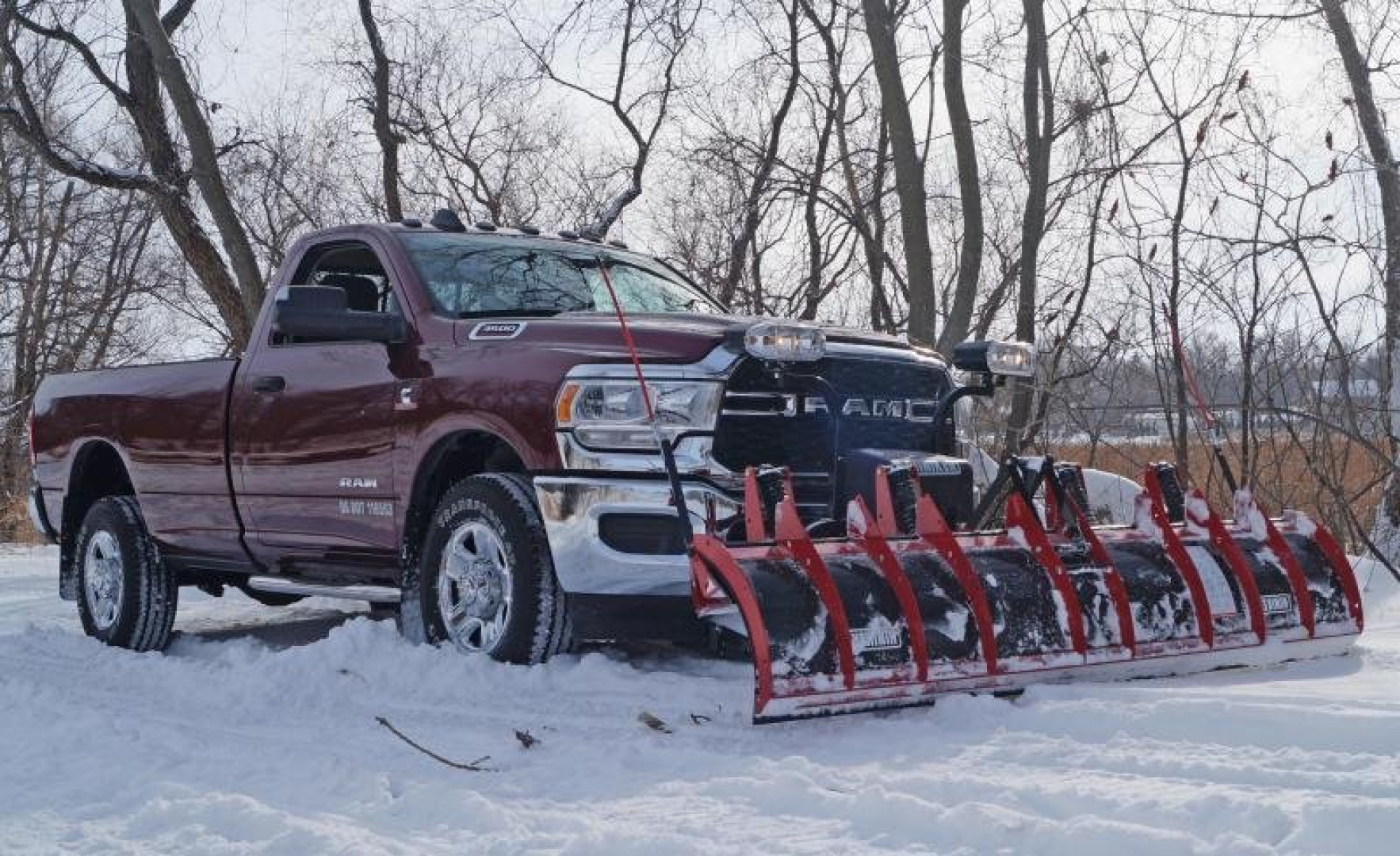 New Hiniker 9' Poly C-Plow w/ Trip Edge