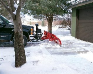 New Hiniker 9' Poly C-Plow w/ Trip Edge