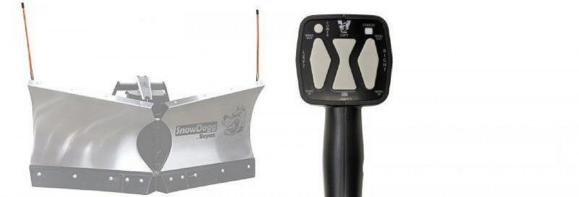 New SnowDogg UTV 6.5' V-Plow Power Angle Snow Plow (VUT65)