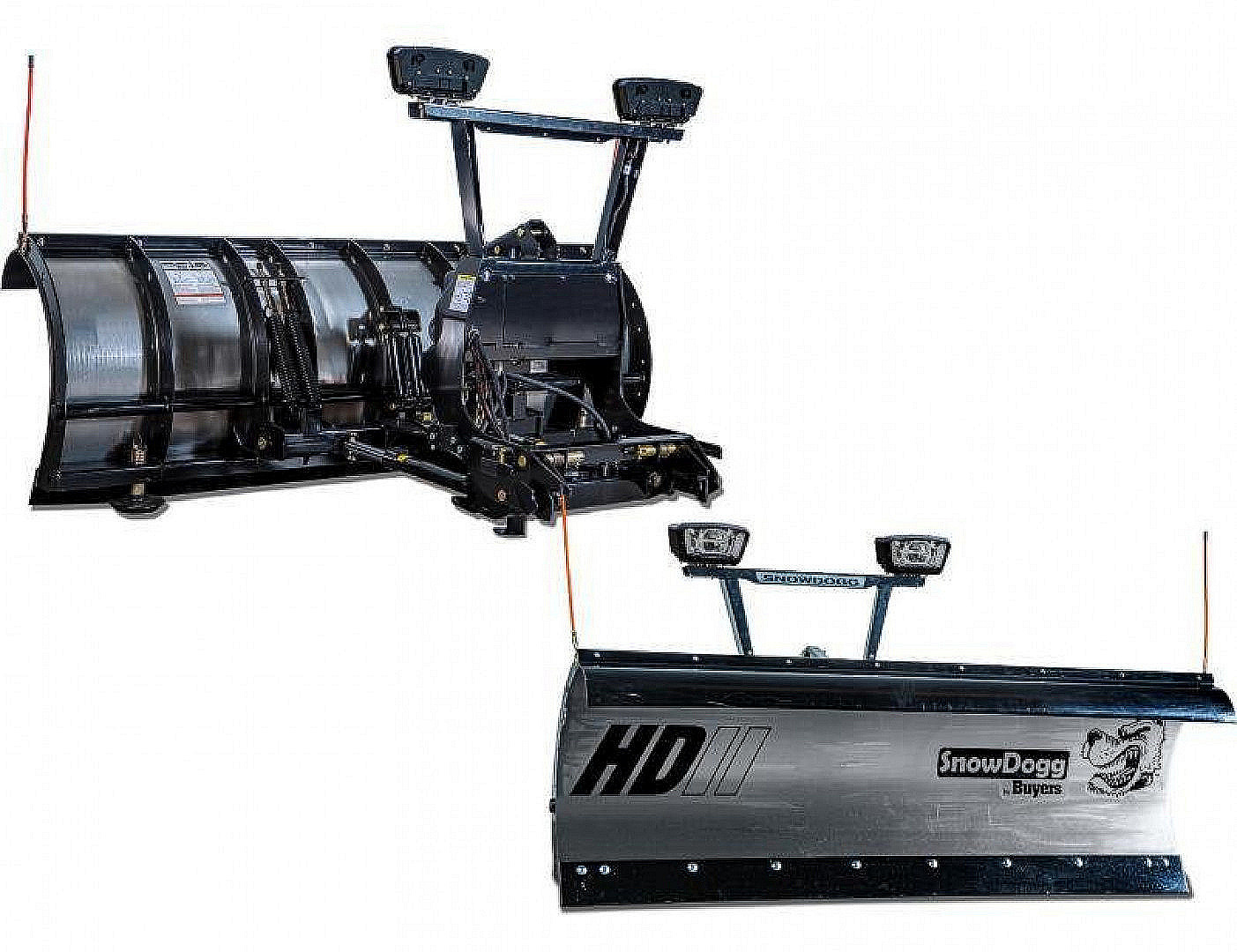 New SNOWDOGG (HD80II) 8' HD Stainless Steel Snow Plow