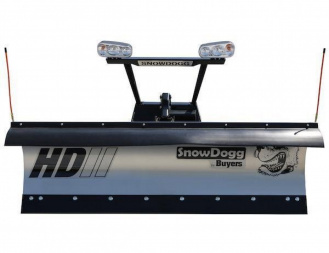 New SNOWDOGG (HD80II) 8' HD Stainless Steel Snow Plow