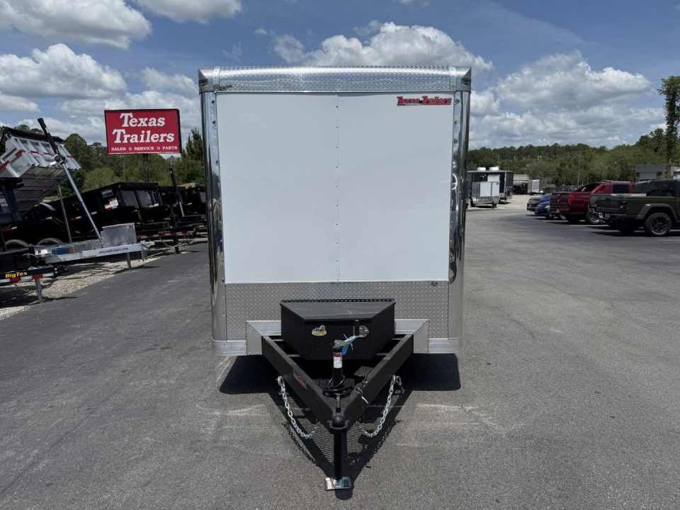 New TX7X16TA3 TEXAS TRAILERS 7' X 16' CARGO / ENCLOSED TRAILER W/REAR RAMP DOOR & SIDE DOOR, PRO LANDSCAPE PACKAGE